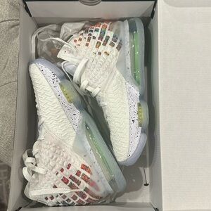 Brand new Lebron XVII women’s basketball sneakers in original box